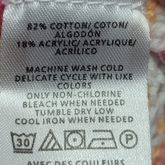 LOFT Pink and White Striped Tank Top Size L Women's - Picture 7 of 7